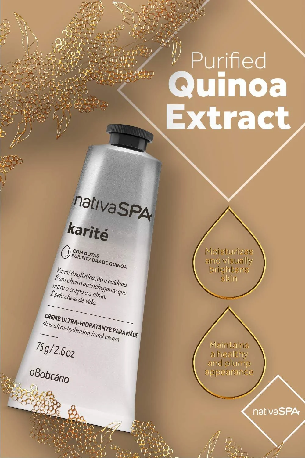 Ультразволожуючий крем для рук KarITE Native Spa O Apotheke, фото №5