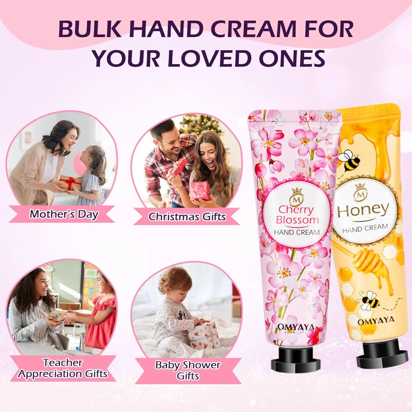 Крем для рук Набір для жінок 60 шт Зволожуючий крем для сухої потрісканої шкіри, фото №5