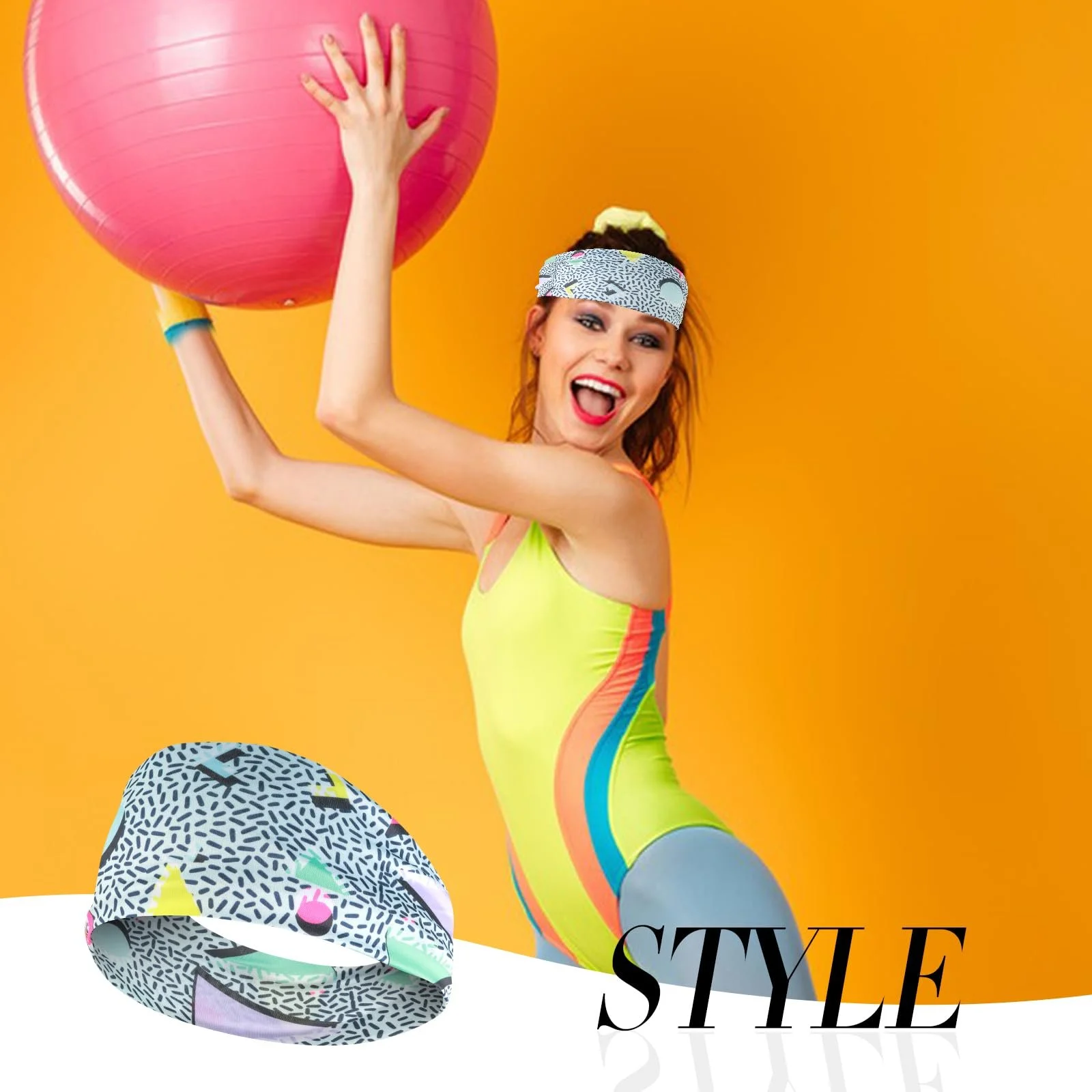 Набір пов'язок на голову жіночих 80-х 90-х років Ретро, фото №6 Набір пов'язок на голову жіночих 80-х 90-х років Ретро, фото №6