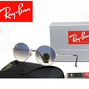 Солнцезащитные женские очки Ray Ban Legend Голубые - Фото 1