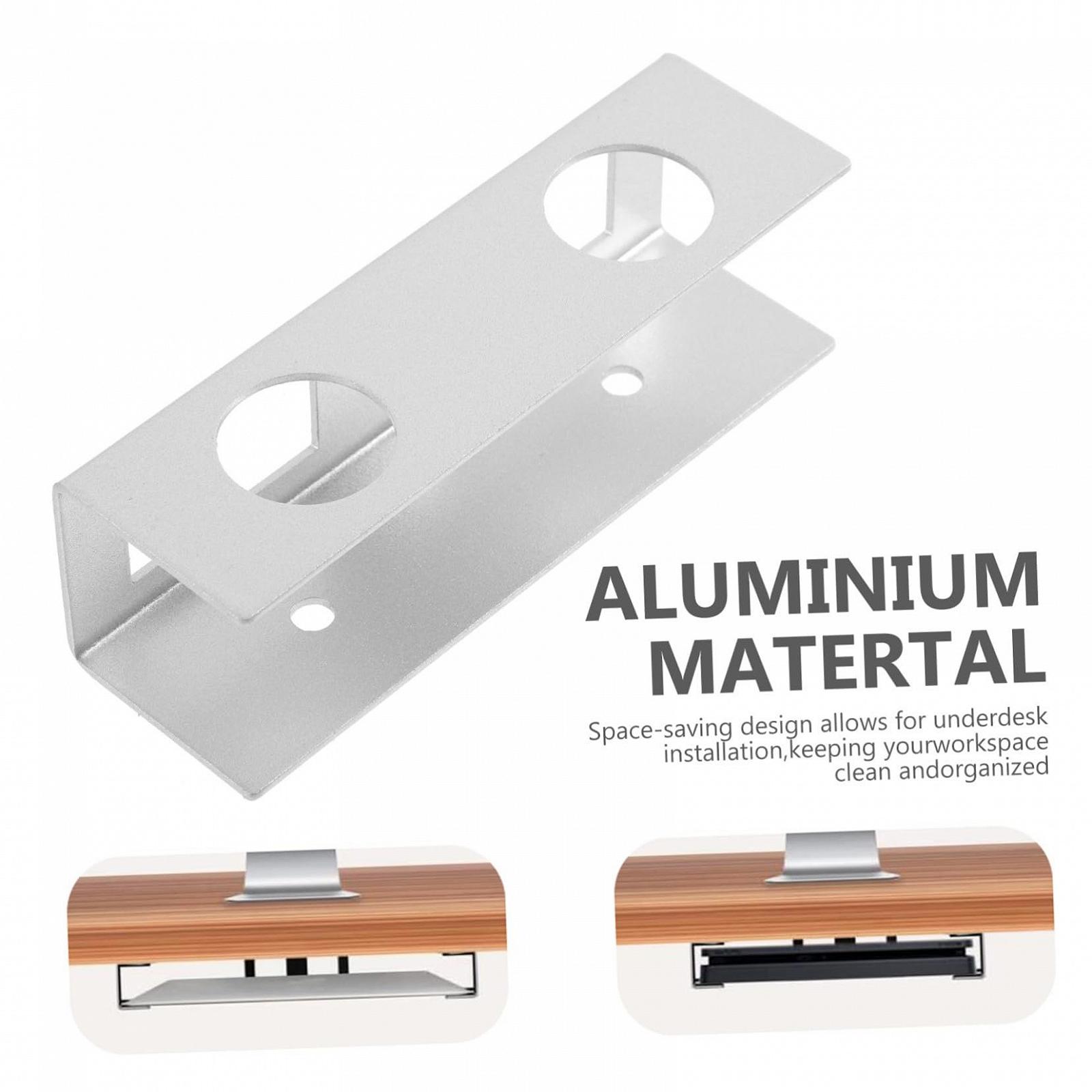 Підставка для ноутбука під стіл Міцна підставка для ноутбука та планшета, що заощаджує місце, простий в установці тримач для комп'ютера для чистого робочого місця, фото №8