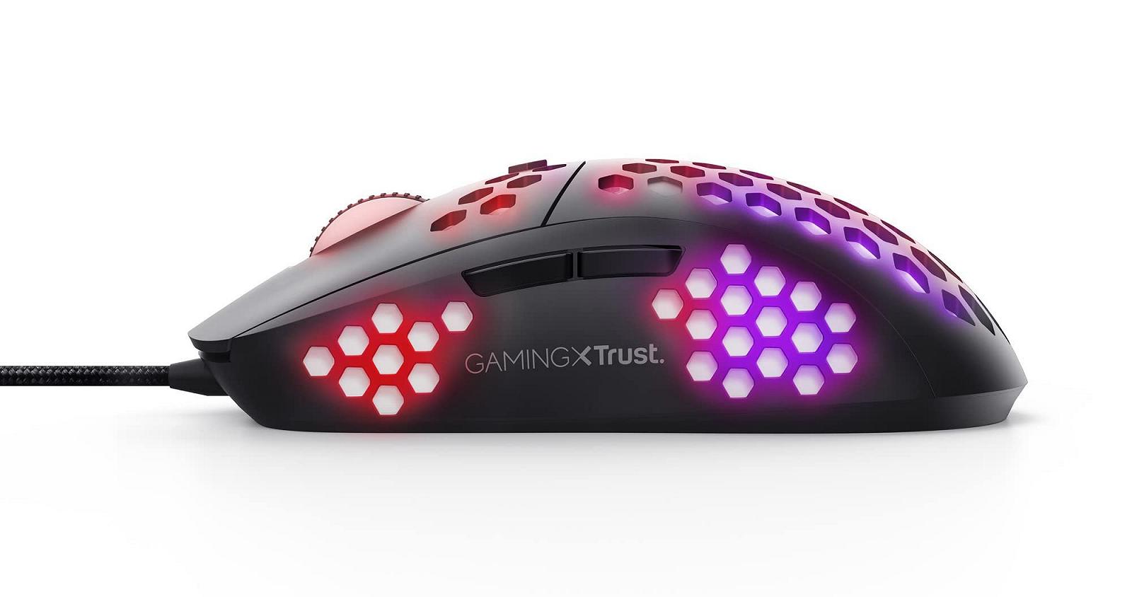 Ігрова миша Trust Gaming GXT 960 Graphine 74 г 200-10,000 DPI 1000 Гц 6 кнопок Black, фото №8