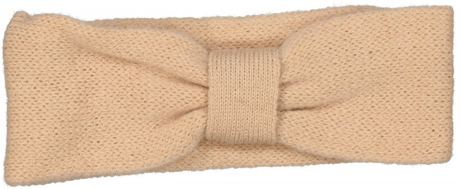 Пов'язка на голову Зимова Бежевий, фото №1