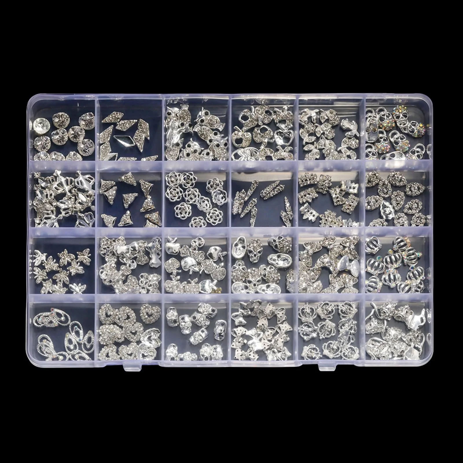 Украшения для ногтей Мультяшные бусины с животными Многоцветные, фото №1