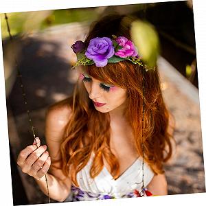 Ресницы Angoily 10 пар Цветные Фиолетовые Уличные Разноцветные Автомобильные Полуресницы Имитация Регулировки Розовые Морщины synthetic.ua - Фото 1