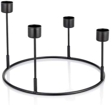 Тримач свічок 3-в-1 з металу для різдвяного вінка, фото №4 Тримач свічок 3-в-1 з металу для різдвяного вінка, фото №4