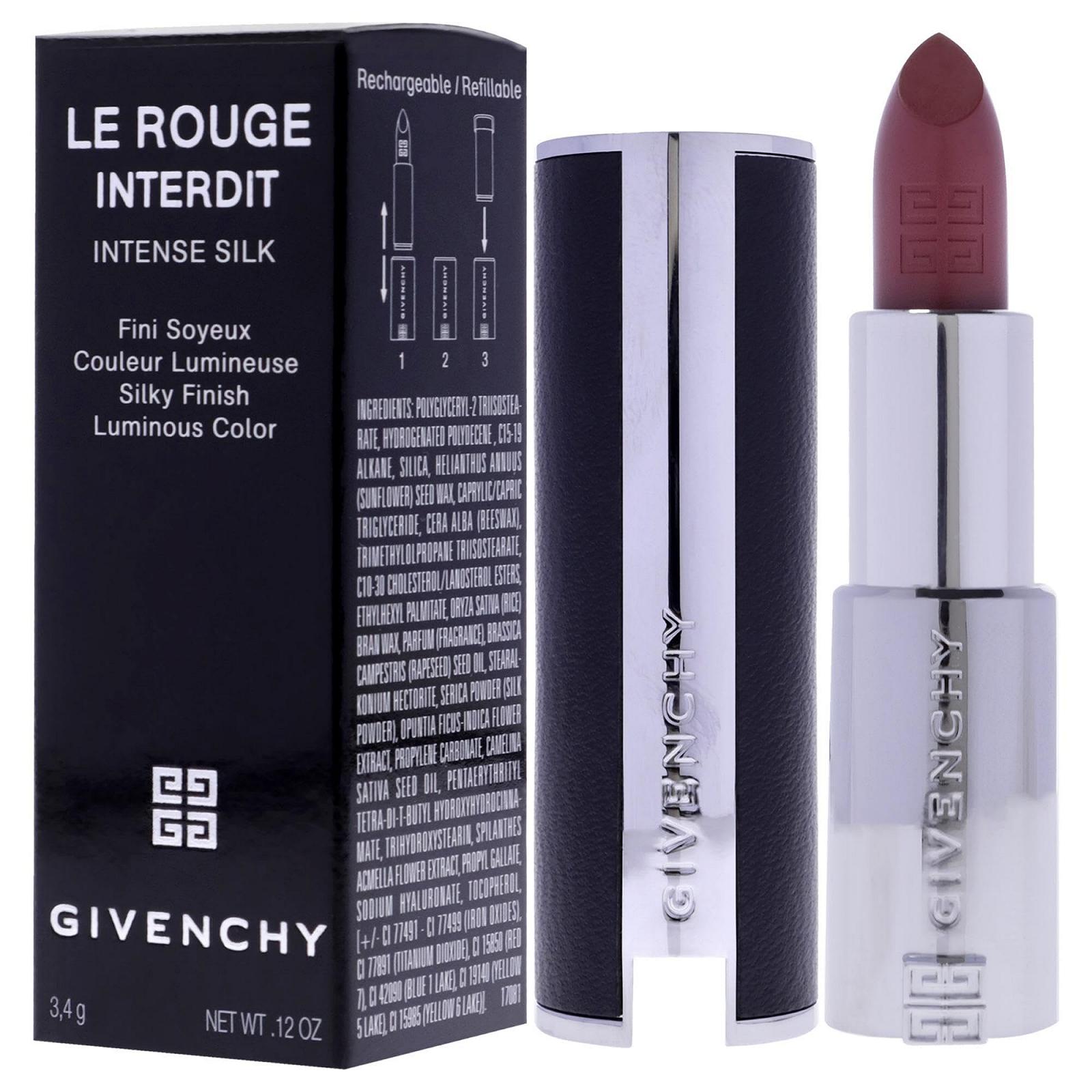 Помада GIVENCHY Le Rouge Interdit Intense Silk No. 116 Nude Boisé, 3.4 г, фото №4