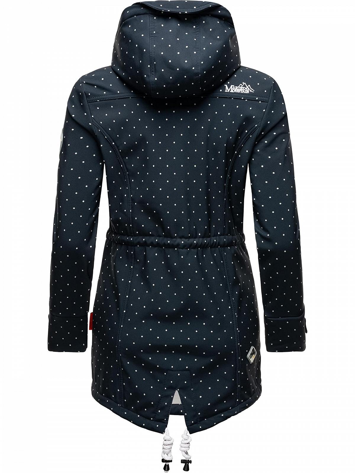 Куртка Демисезонная Marikoo Zimtzicke Женская Softshell Водонепроницаемая с Капюшоном, фото №3