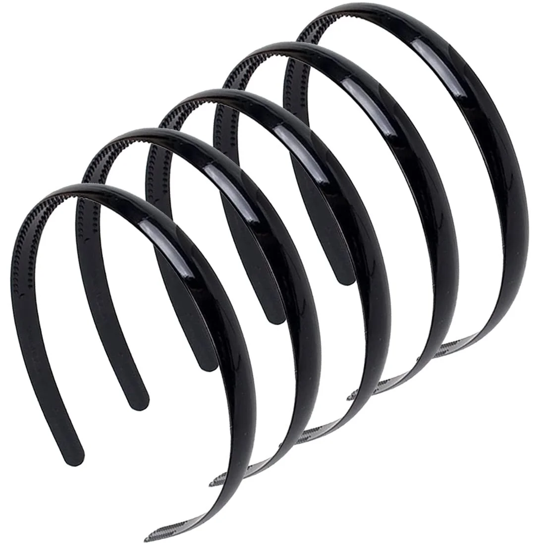 Обруч для волосся Пластиковий з зубцями, фото №1