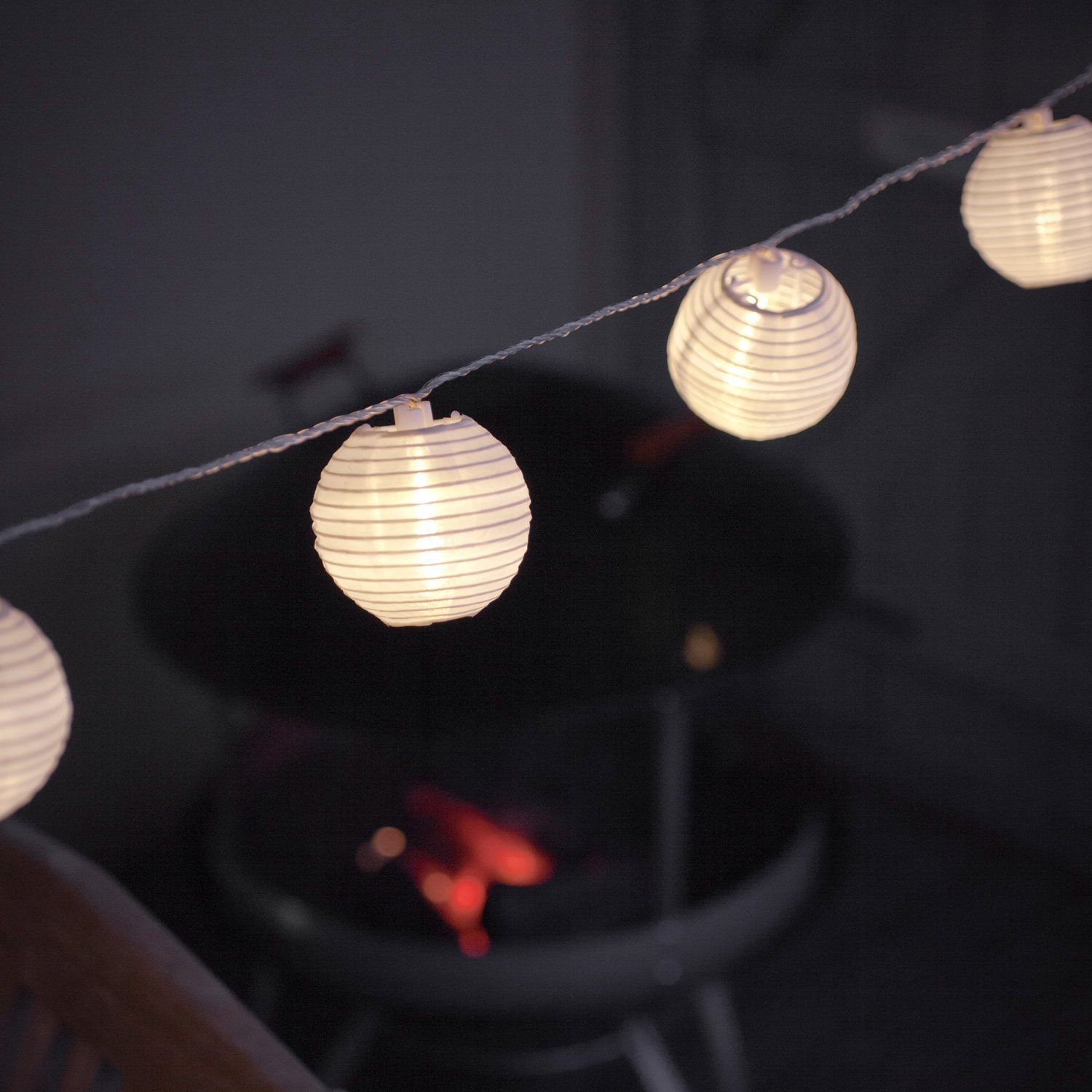 Світлодіодна гірлянда Ліхтар Warm White Bubble Lights 20 LED, фото №4