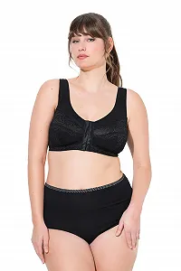 Бюстгальтер Ulla Popken Comfort Bra із застібкою спереду - Фото 1