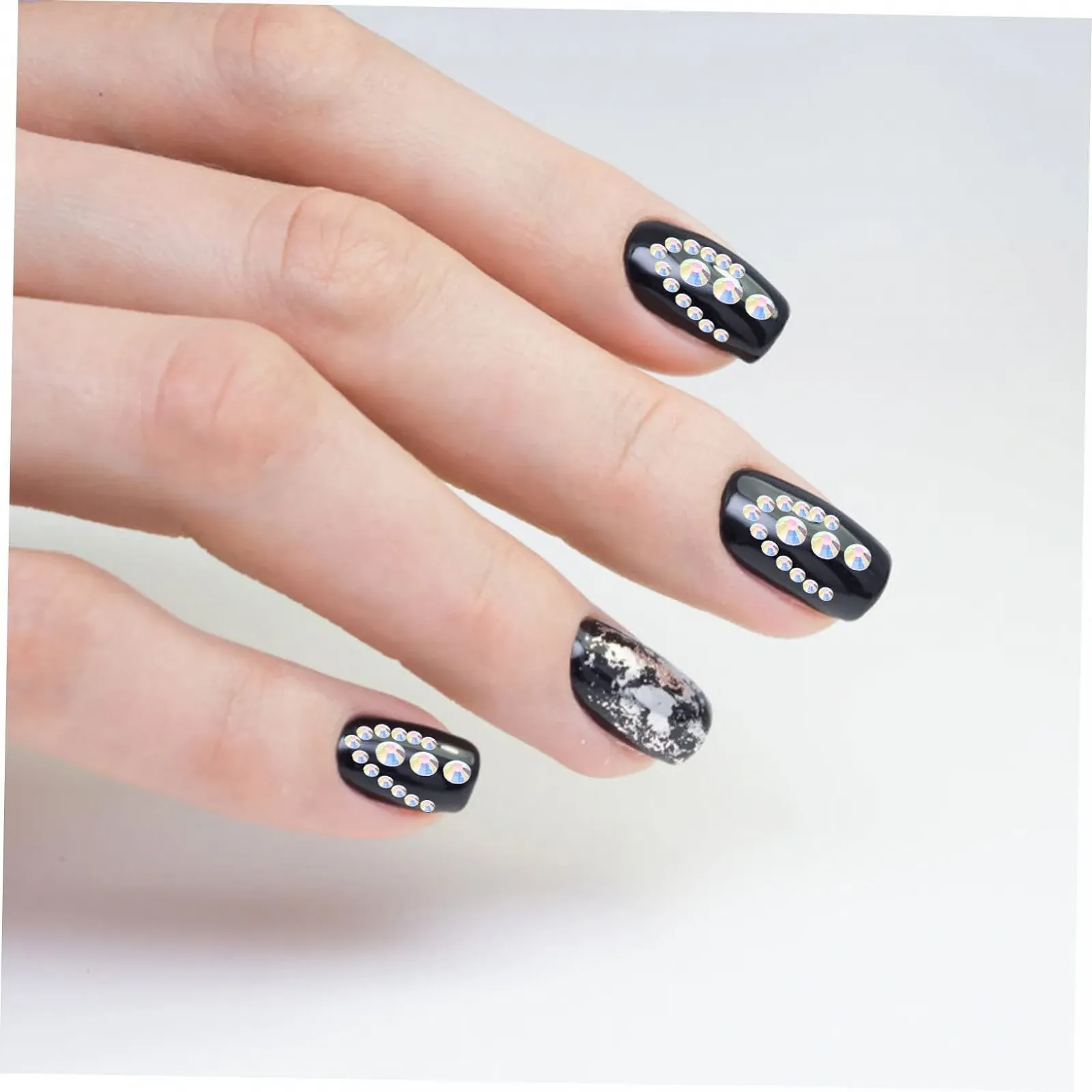 Плоские декоративные камни для ногтей Magiclulu для маникюра, прочные и универсальные, фото №6