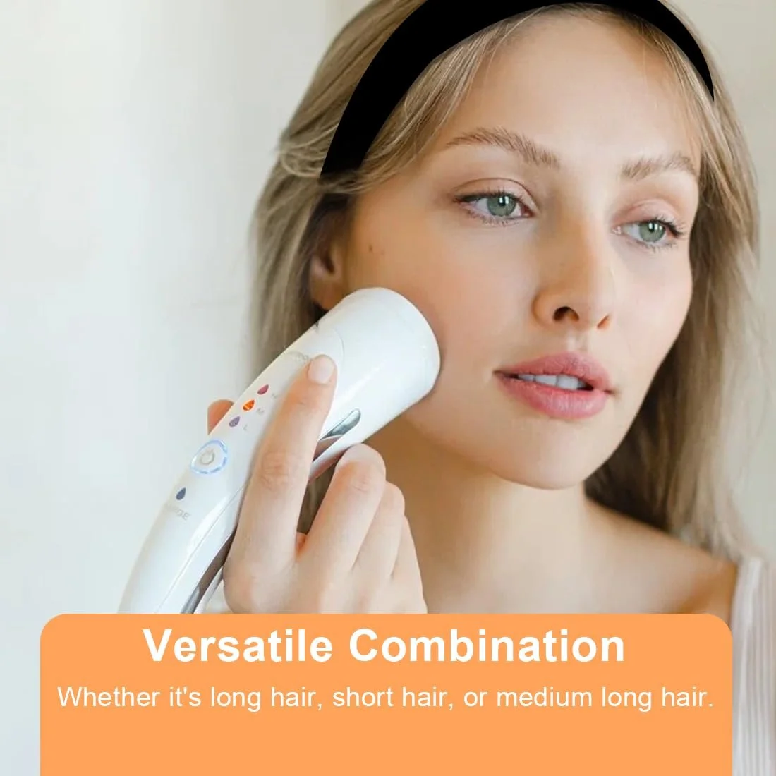 Жіночий обруч для волосся Чорний, фото №4