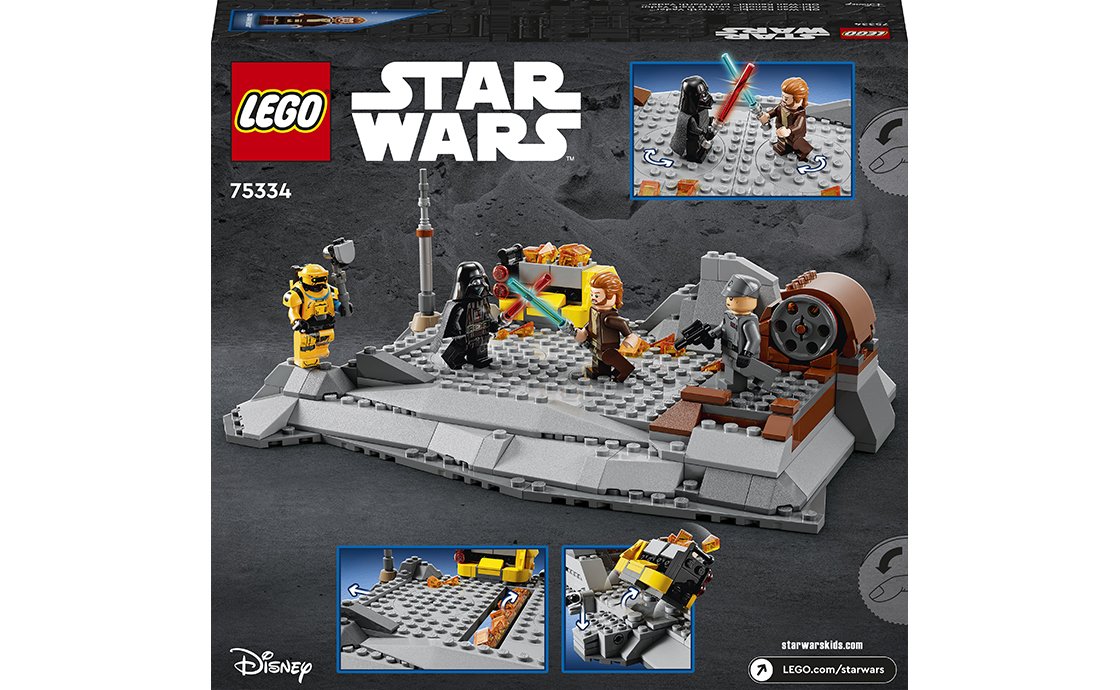 Конструктор Лего LEGO Star Wars Оби-Ван Кеноби против Дарта Вейдера (75334), фото №3
