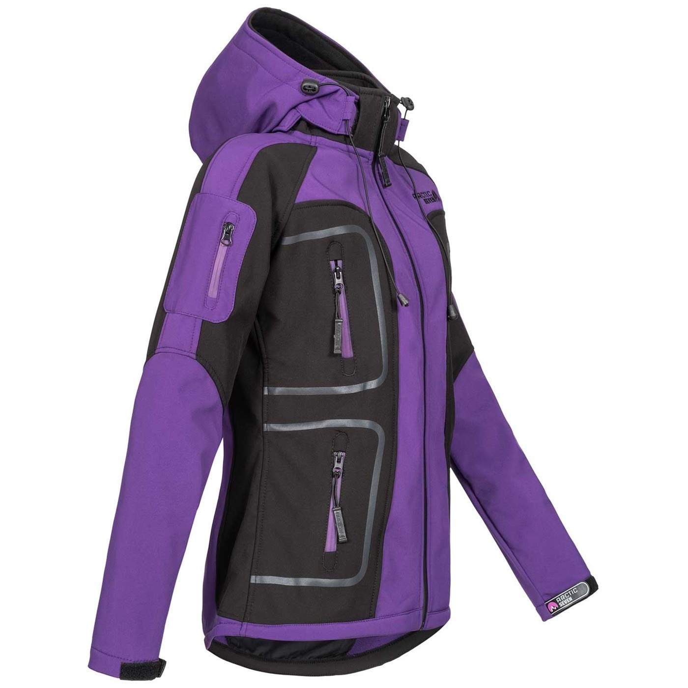 Жіноча куртка Softshell Arctic Seven AS181 Функціональна спортивна дощова куртка з капюшоном, фото №3