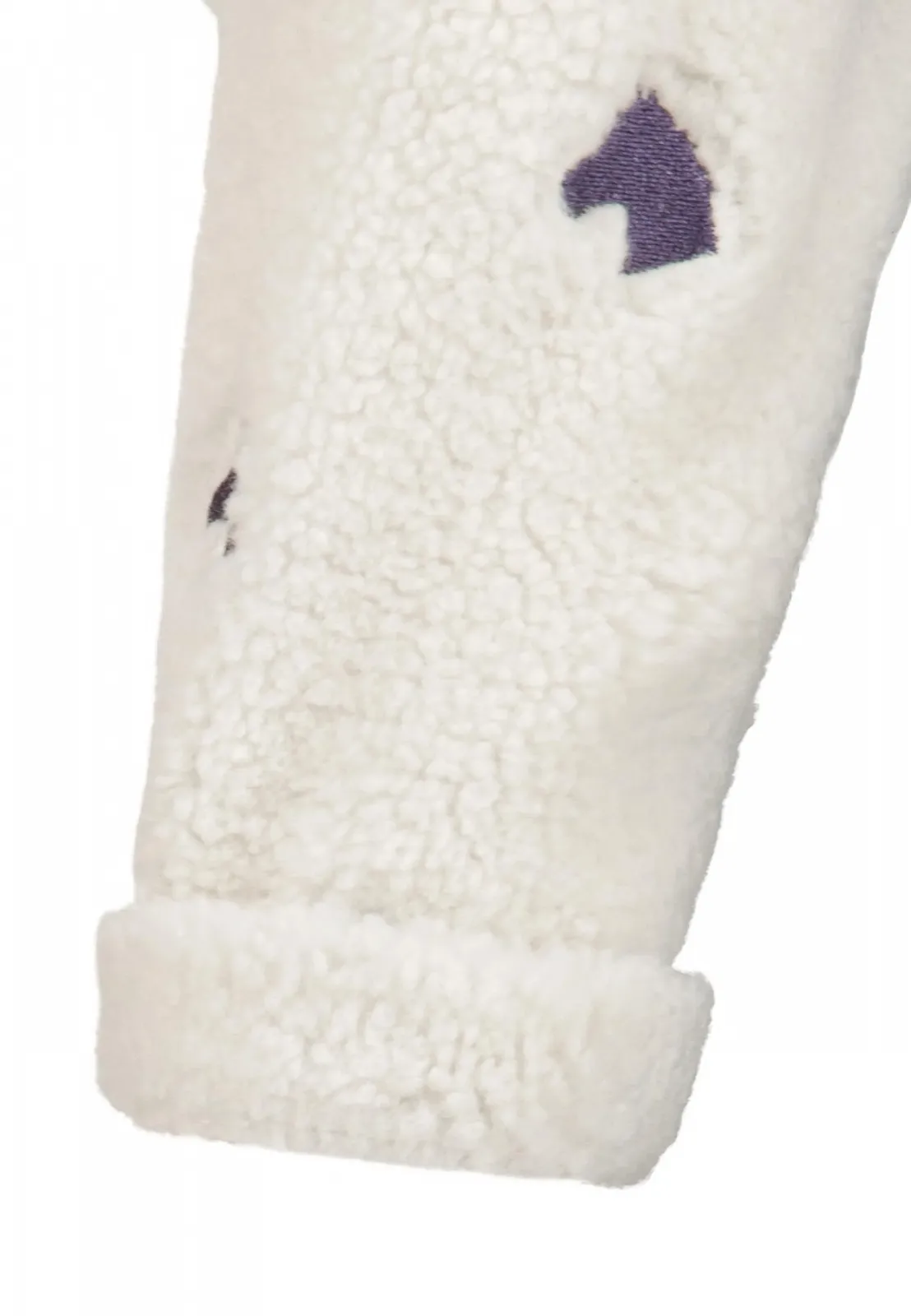 Плюшева куртка Teddy для дівчаток SALT AND PEPPER Horses, фото №4