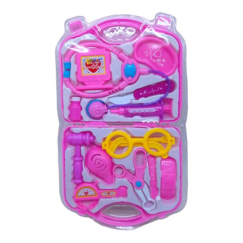 Набор врача в чемодане 13 элем розовый [tsi226627-TSI], фото №1