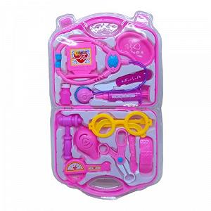 Набор врача в чемодане 13 элем розовый [tsi226627-TSI] - Фото 1