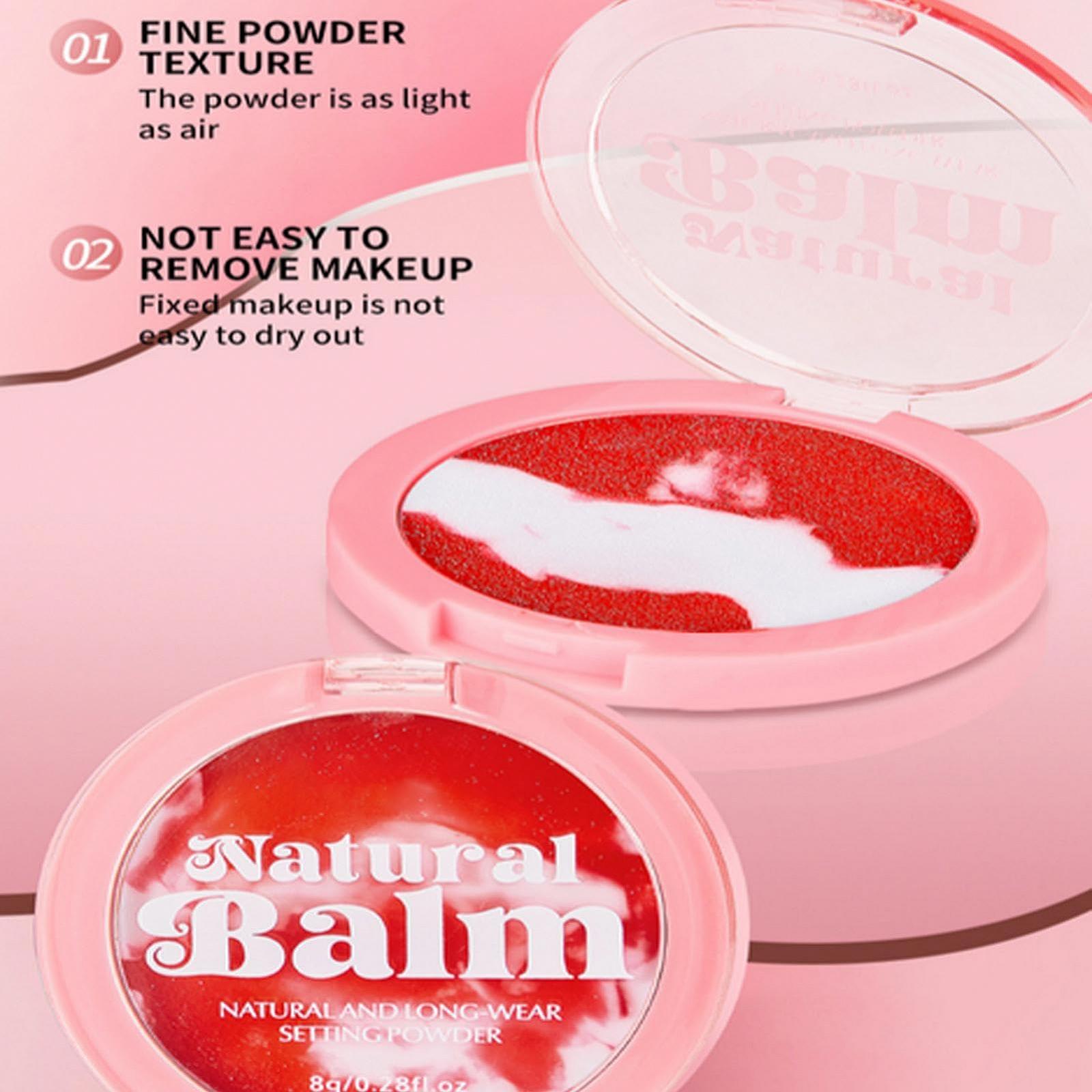 Пудра для обличчя Waterproof Poreless Oil Control Loose Matte Durable, фото №4