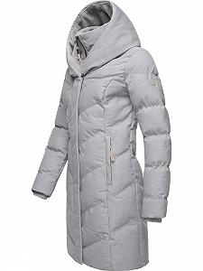 Пальто зимове Ragwear Natalka Cosy Жіноче Водонепроникне, дихаюче, стьобане, довге, з капюшоном і високим коміром з флісу synthetic.ua - Фото 1