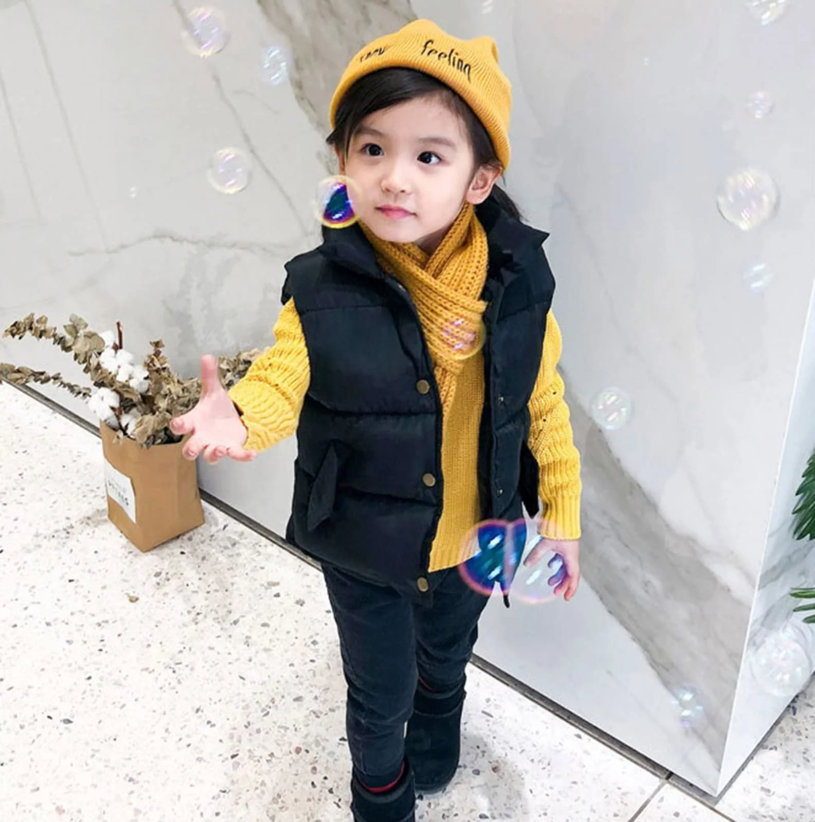 Зимова куртка дитяча з капюшоном, фото №4