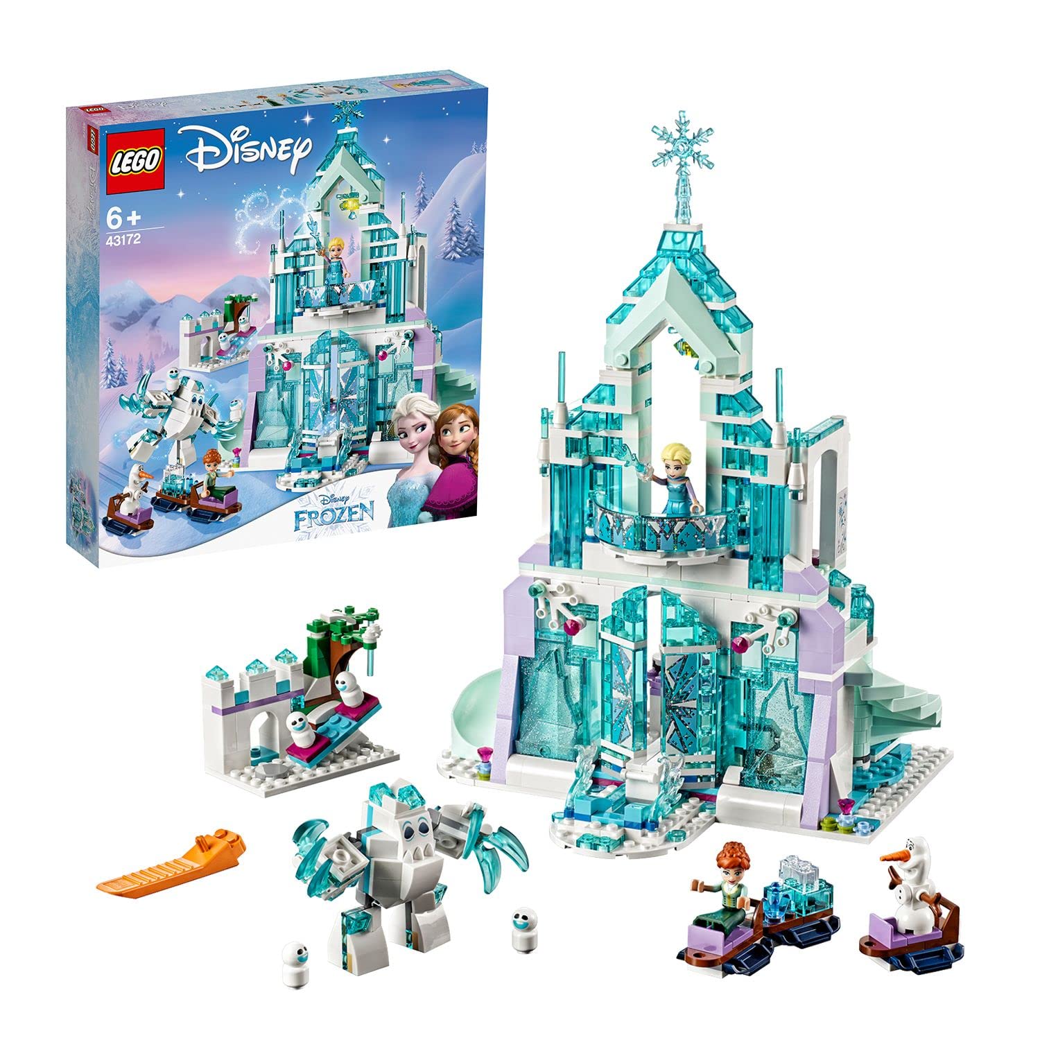 Конструктор Lego Disney Princess 43172 чарівний крижаний палац Ельзи дитячий, фото №1 Конструктор Lego Disney Princess 43172 чарівний крижаний палац Ельзи дитячий, фото №1