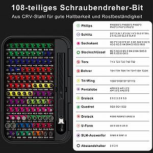 Набір викруток Precision механічний 132-в-1 synthetic.ua - Фото 1