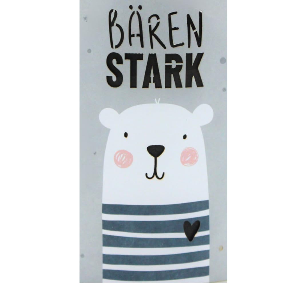 Лампа LED Мотив Ведмідь "Сильний Ведмідь" 13 x 5 x 16 см Сірий, фото №2