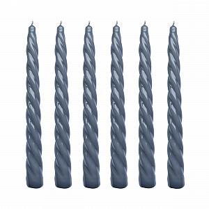 Свечи holiki Twisted No. 1 Серый Лак - Набор из 6 Свечей 23 x 2.2 см цена на synthetic.ua - Фото 1 Свечи holiki Twisted No. 1 Серый Лак - Набор из 6 Свечей 23 x 2.2 см synthetic.ua - Фото 1