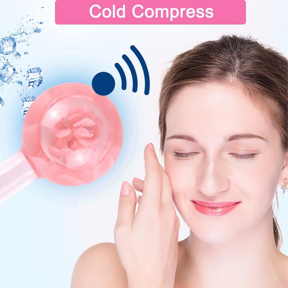 Крижані кульки для обличчя для підтяжки шкіри та зменшення набряклості, фото №5