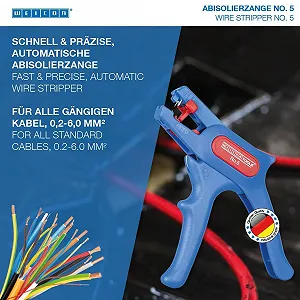 Стриппер Weicon Super 5 51000005-KD 0.2 - 6 мм² synthetic.ua - Фото 1