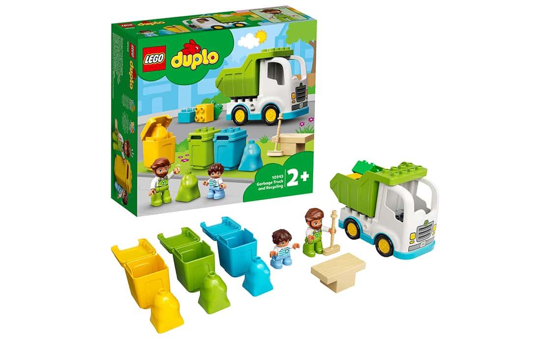 Конструктор LEGO Сміттєвоз і сміттєпереробка 19 деталей 10945, фото №2