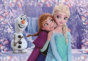 Пазл Clementoni Frozen 24825 2 x 20 елементів 40 шт. synthetic.ua - Фото 1