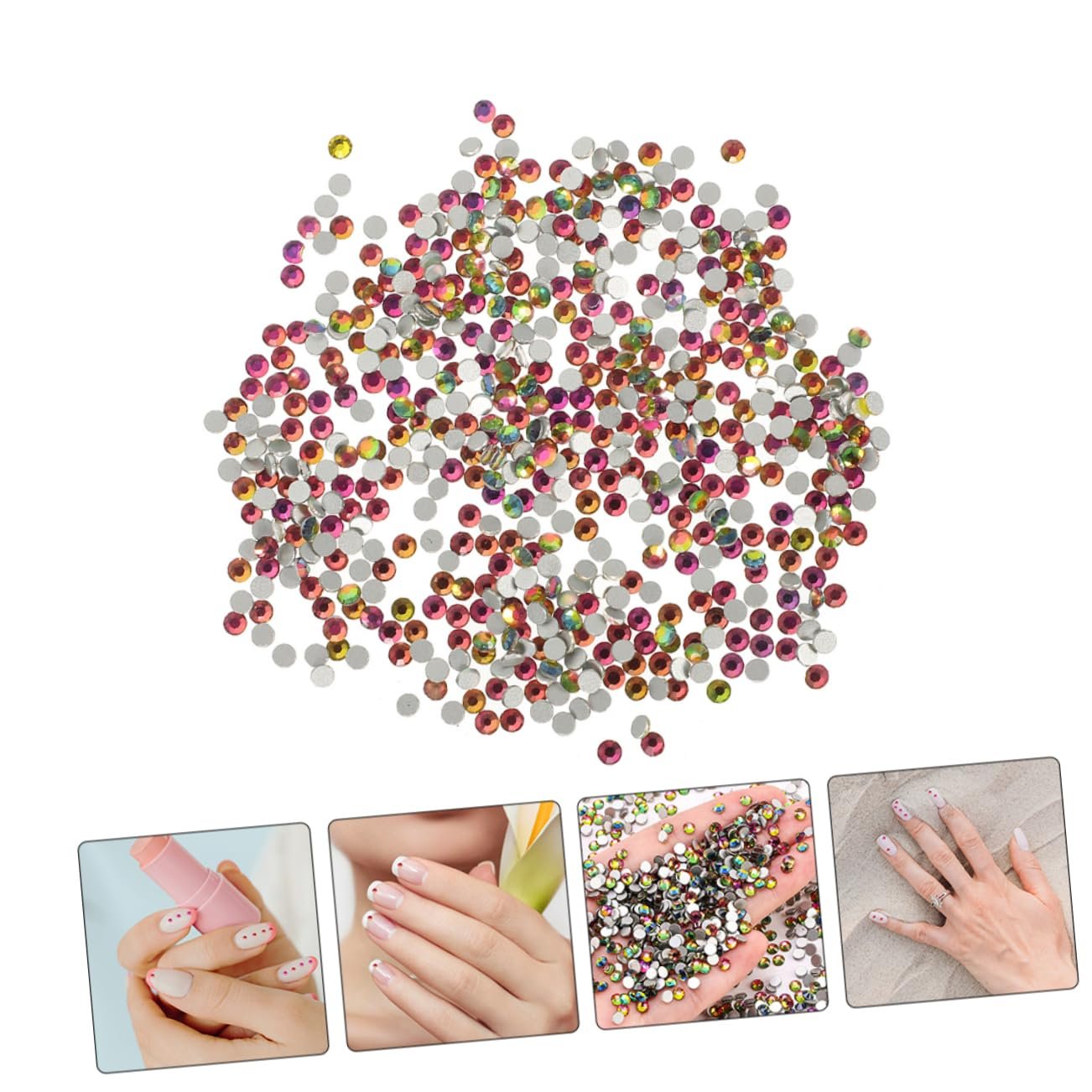 Стразы COHEALI Прозрачное стекло 2880 шт., фото №4 Стразы COHEALI Прозрачное стекло 2880 шт., фото №4