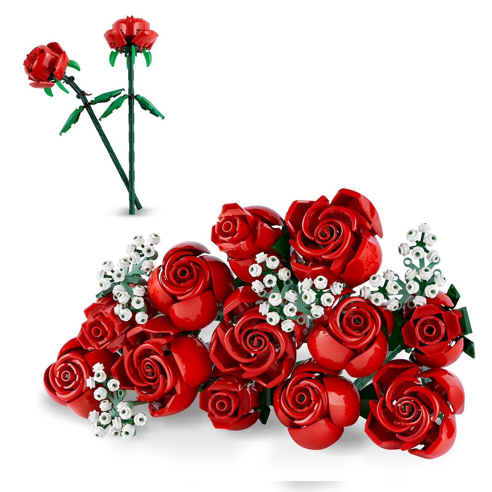 Конструктор Lego Botanical Collection Icons Creator Rose Bouquet Roses 10328 & 40460, фото №8