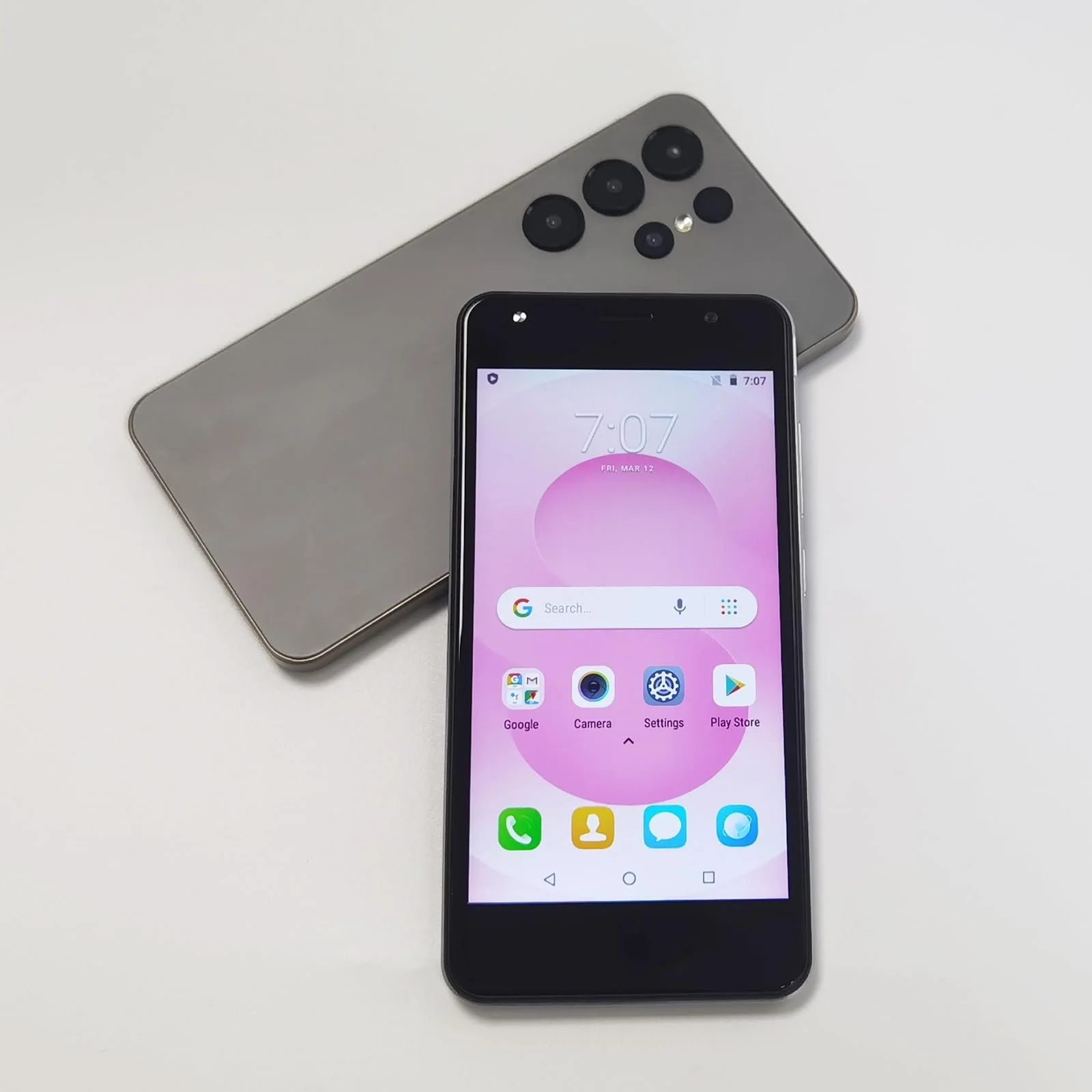 Смартфон Android Phone 4G 2/16 ГБ 6.3" Dual SIM Beige, фото №3