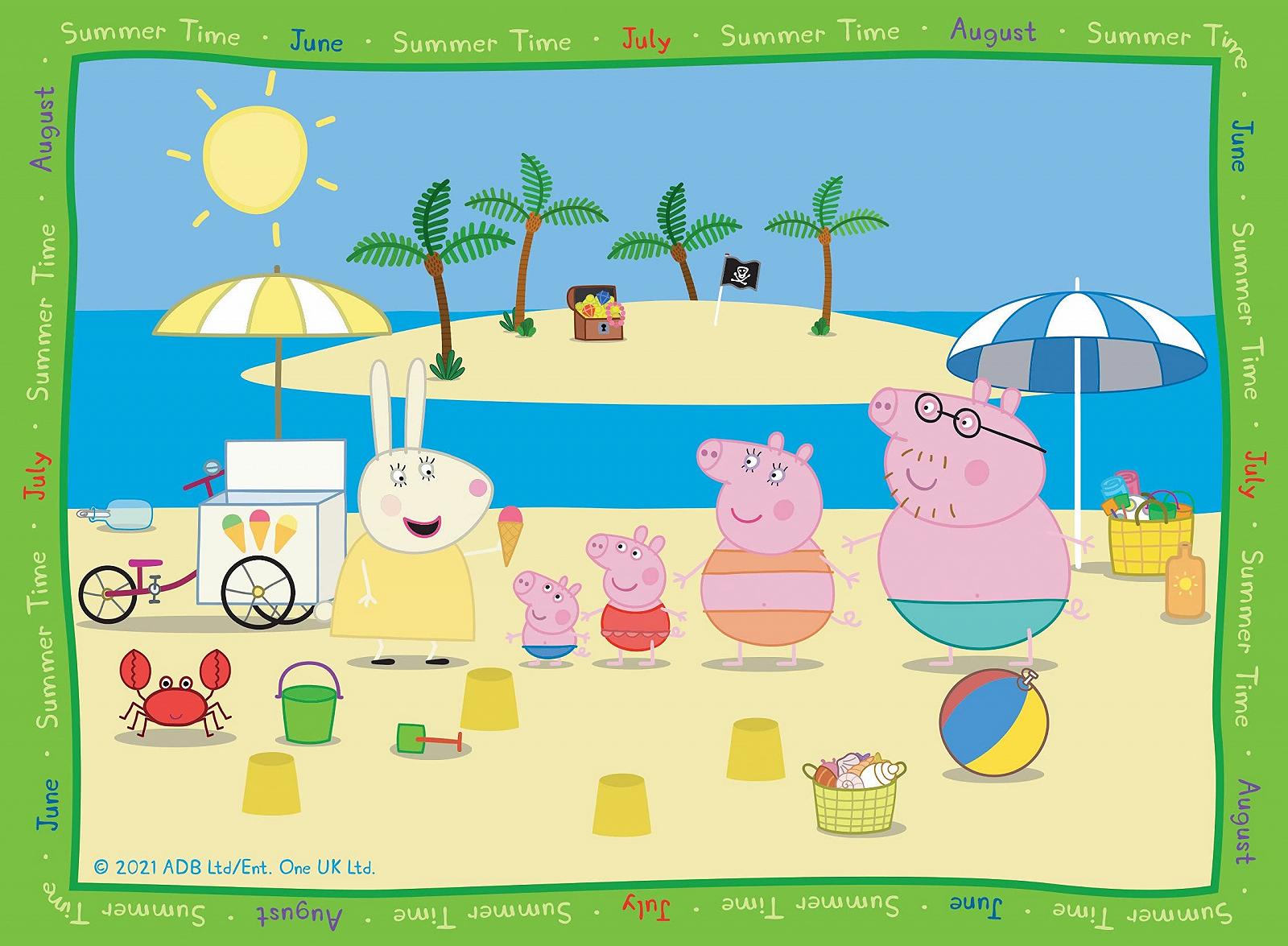 Пазл Ravensburger Peppa Pig Four Seasons 12, 16, 20, 24 елементи, фото №2
