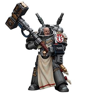 Фигурка JoyToy Warhammer 40K Grey Knights Interceptor Squad Interceptor Justicar 1:18 synthetic.ua - Фото 1