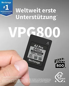 Карта памяти Nextorage A2PRO NX-A2PRO320G 320GB CFexpress Type A VPG 800 VPG 400 цена на synthetic.ua - Фото 1 Карта памяти Nextorage A2PRO NX-A2PRO320G 320GB CFexpress Type A VPG 800 VPG 400 synthetic.ua - Фото 1