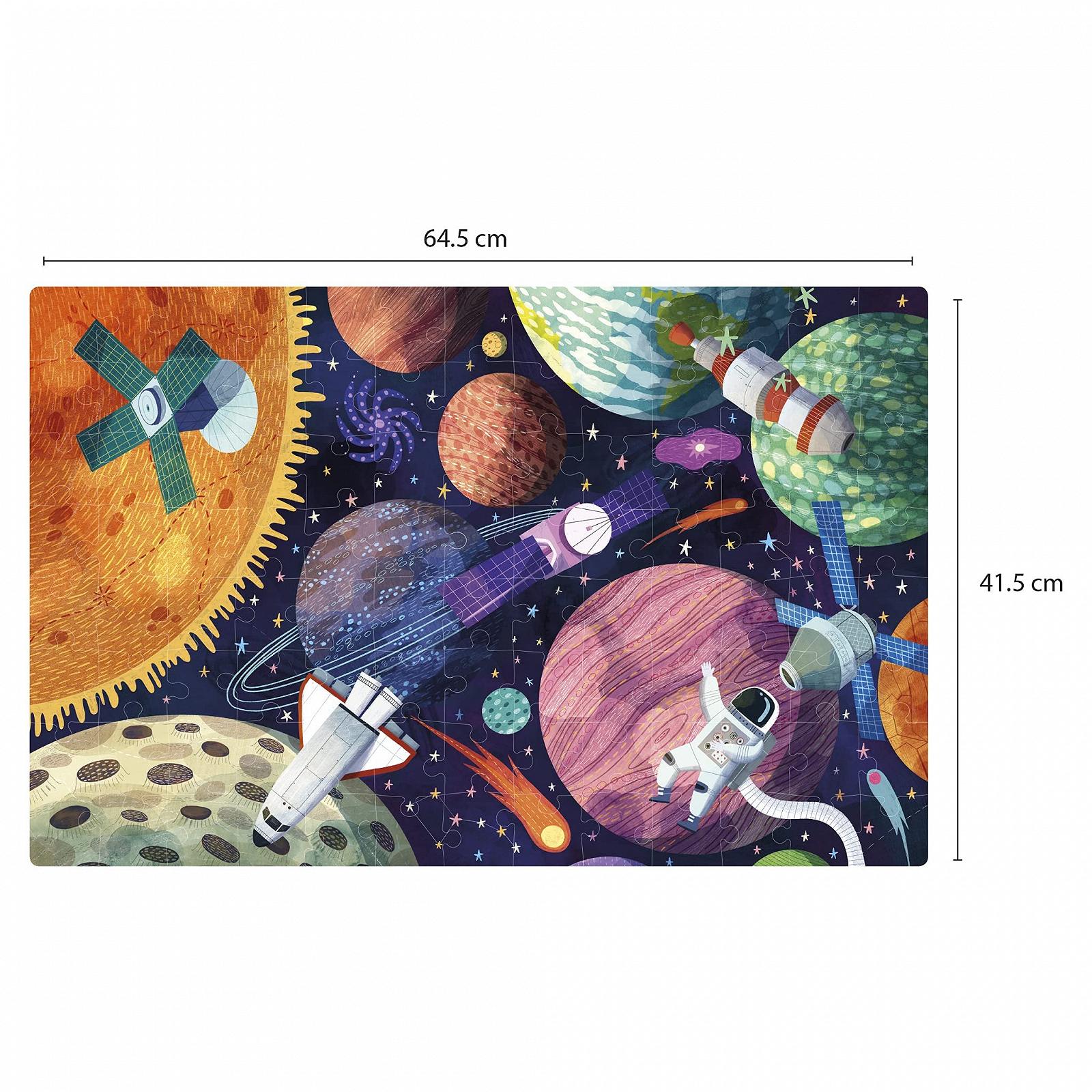 Пазл APLI Kids 18812 Glow in the Dark Solar System Neon Effect 104 детали 5 x 5 см, фото №3 Пазл APLI Kids 18812 Glow in the Dark Solar System Neon Effect 104 детали 5 x 5 см, фото №3