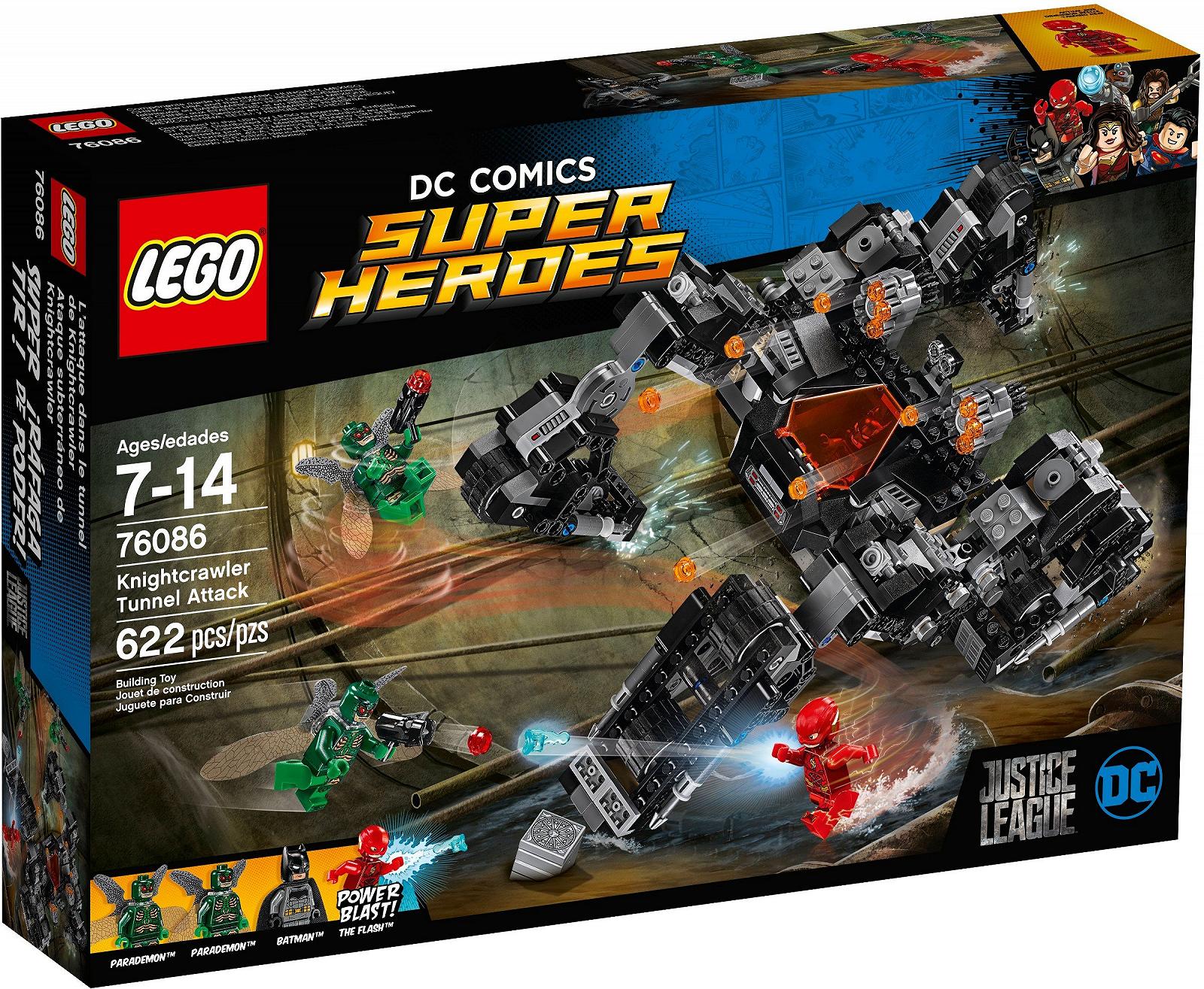 Игрушка LEGO DC Comics Super Heroes 76086 Justice League Knightcrawler Tunnel Attack, фото №2