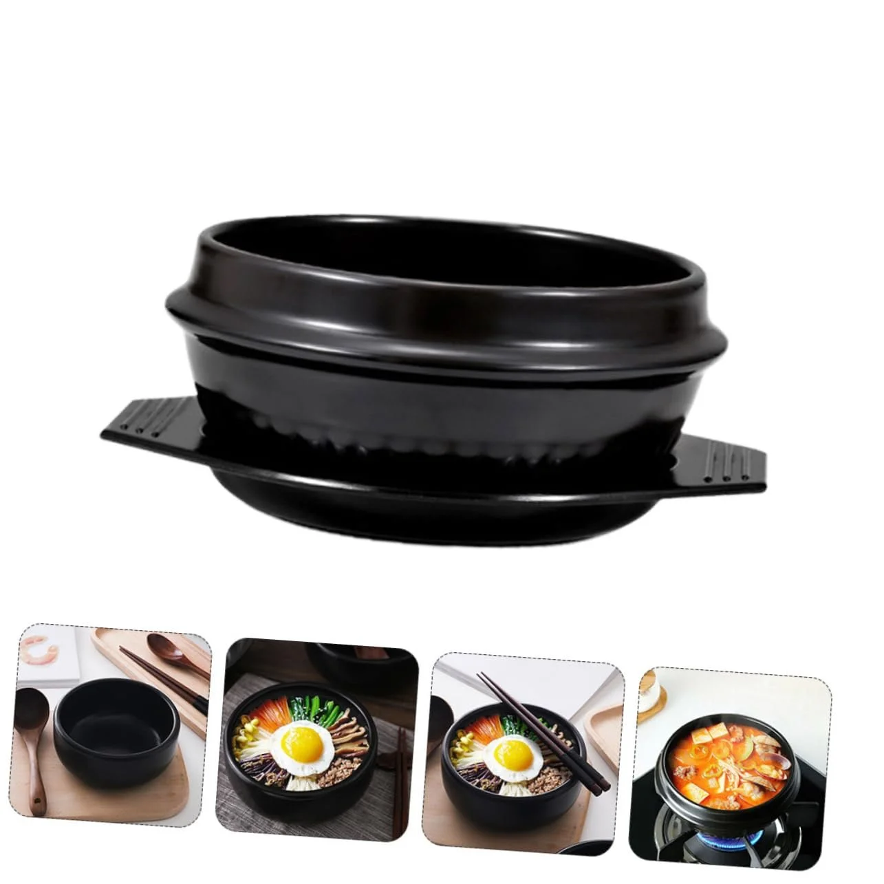 Горшочек для риса NOLITOY керамический с блюдцем термостойкий, фото №9