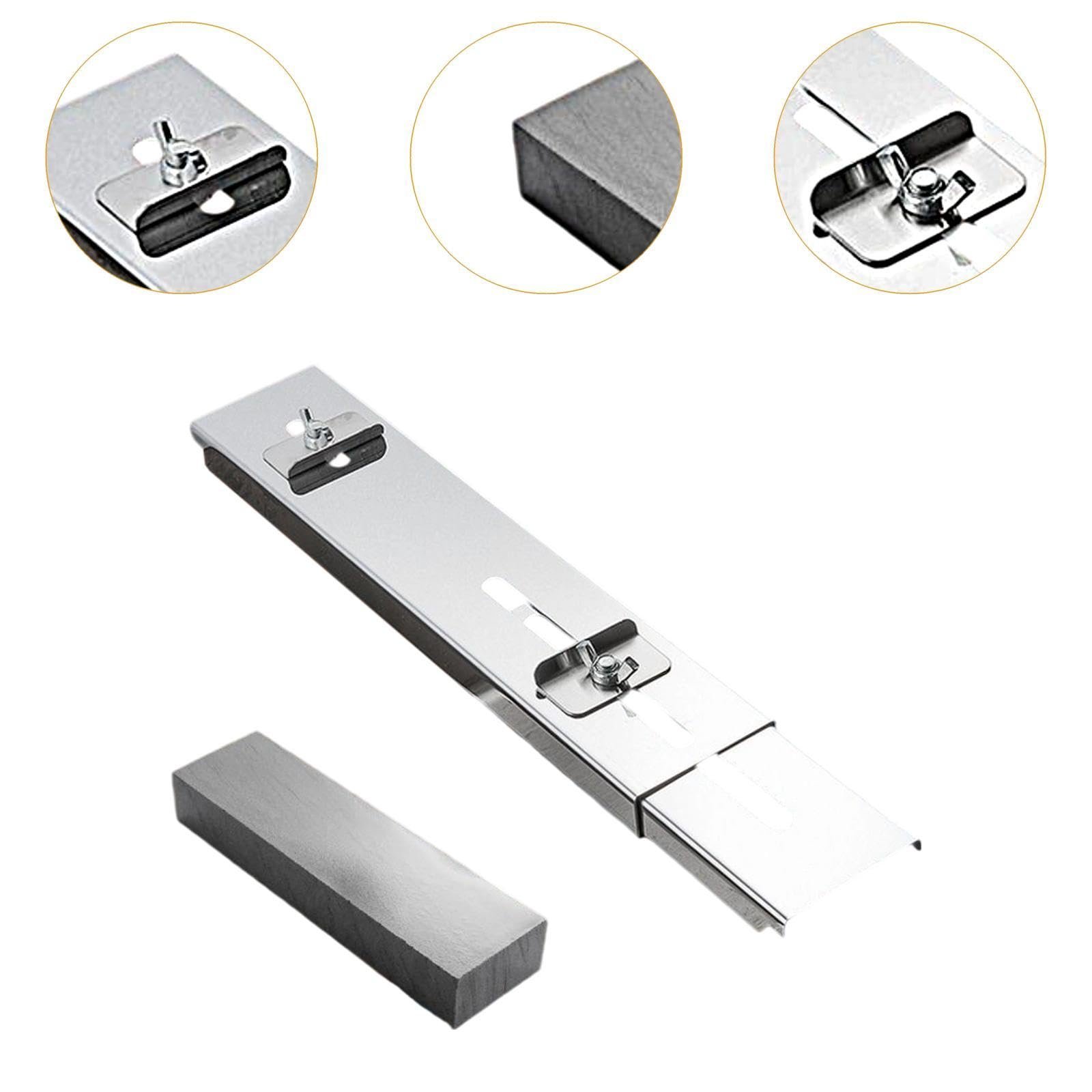 Тримач для точильного каменю MagiDeal нержавіюча сталь регульований для мийки, фото №3 Тримач для точильного каменю MagiDeal нержавіюча сталь регульований для мийки, фото №3