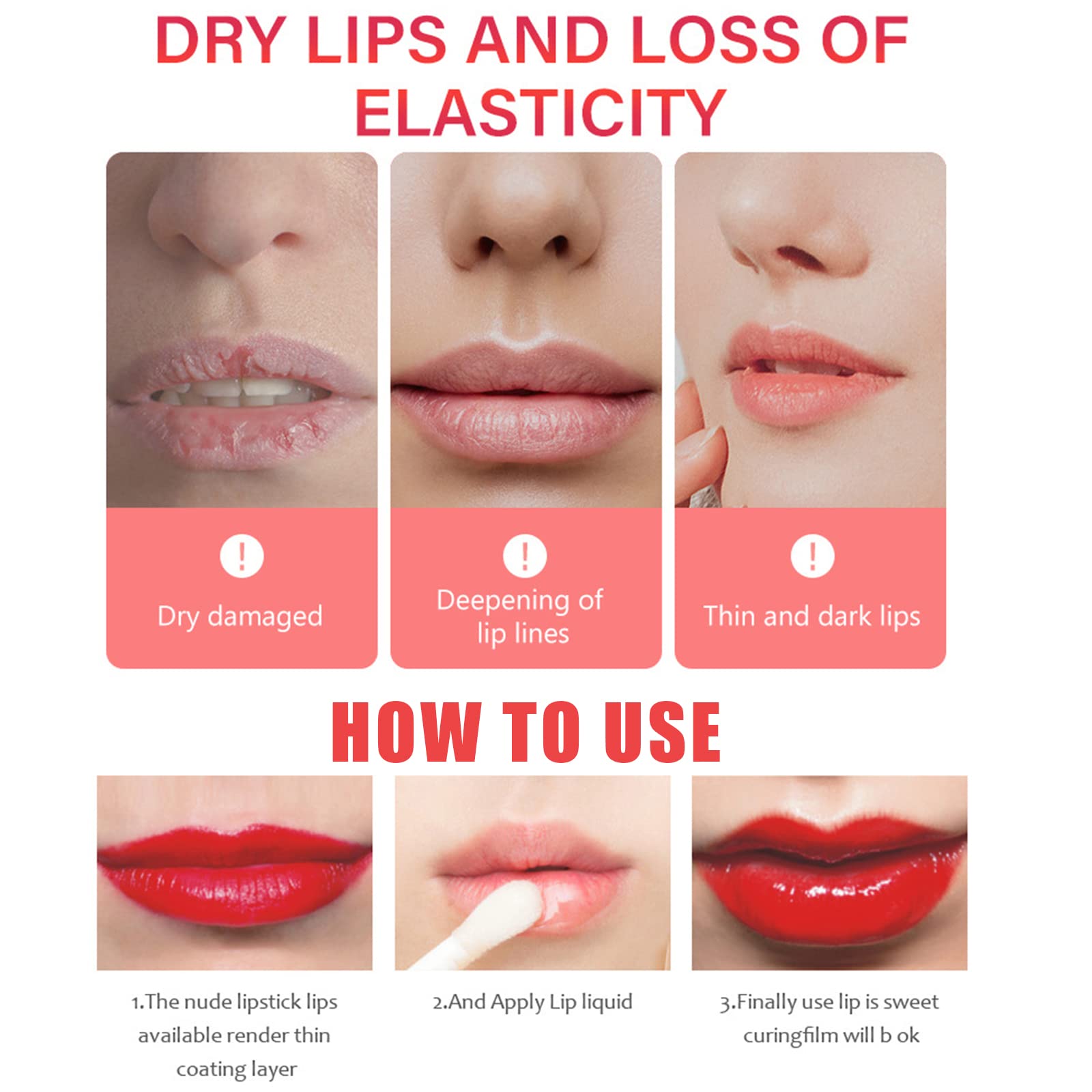 Блеск для губ Cozzo Lip Plumper Vitamin E Прозрачный, фото №7