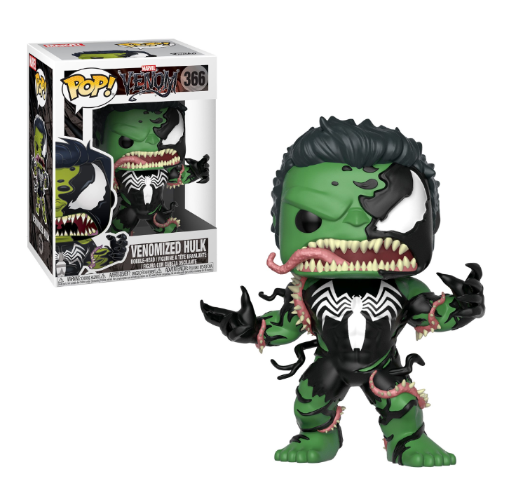 Фігурка Funko Pop Веном Халк Marvel Venomized Hulk Марвел 10 см 366, фото №4 Фігурка Funko Pop Веном Халк Marvel Venomized Hulk Марвел 10 см 366, фото №4