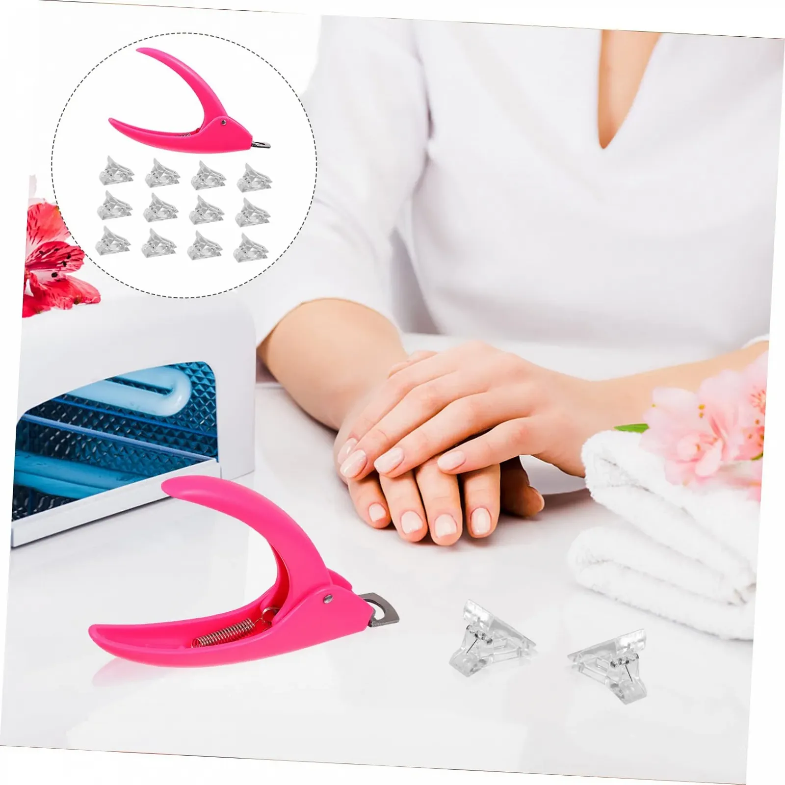 Набор клипс для дизайна ногтей PACKOVE, фото №4