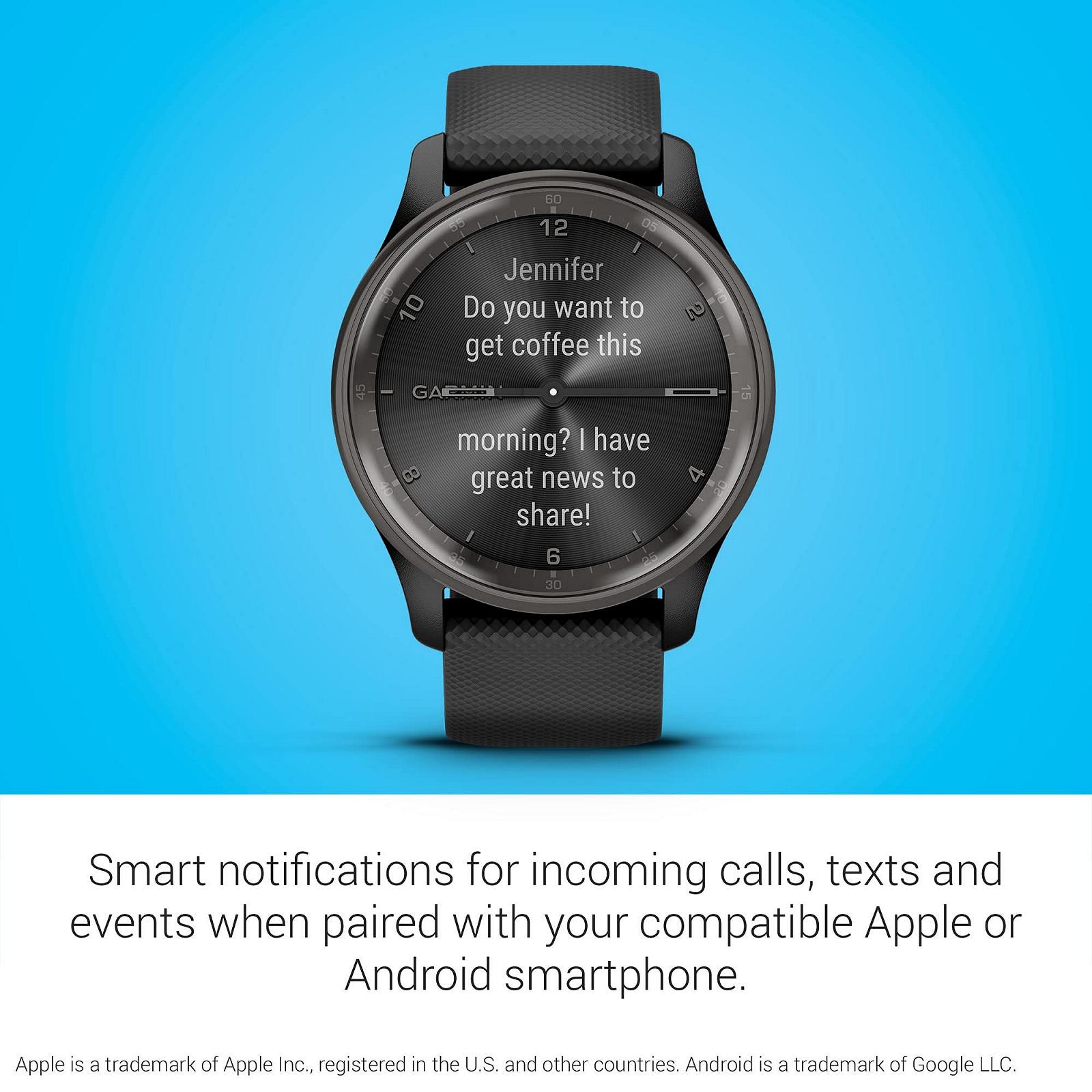 Смарт-годинник Garmin vivomove Trend, фото №5