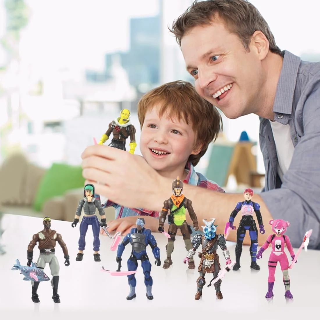 Набор игровых фигурок Philoctes 8 шт. 11 см с аксессуарами для сбора урожая, фото №7