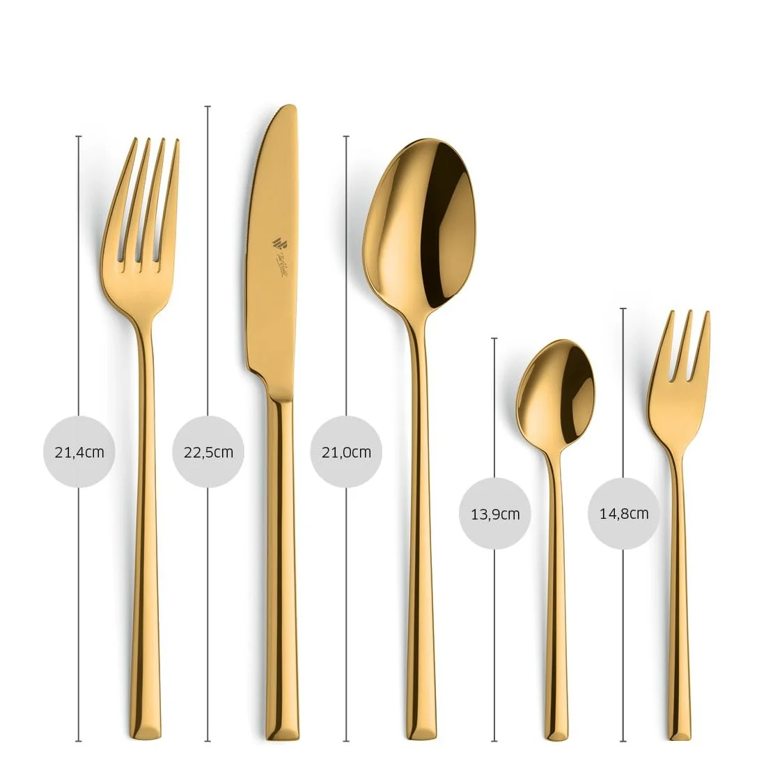 Набір столових приборів Paul Wirths Vivendi 30 предметів на 6 персон, високоякісне PVD-покриття, фото №3