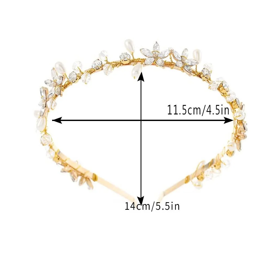 Обруч для волосся з кристалами, фото №2 Обруч для волосся з кристалами, фото №2